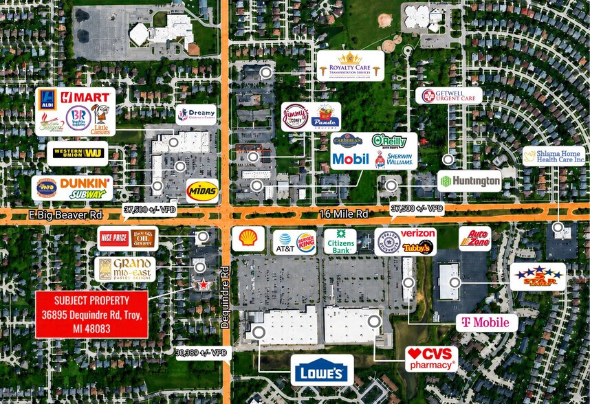 More Photos Of 36895 Dequindre Rd, Troy Fast Food For Sale
