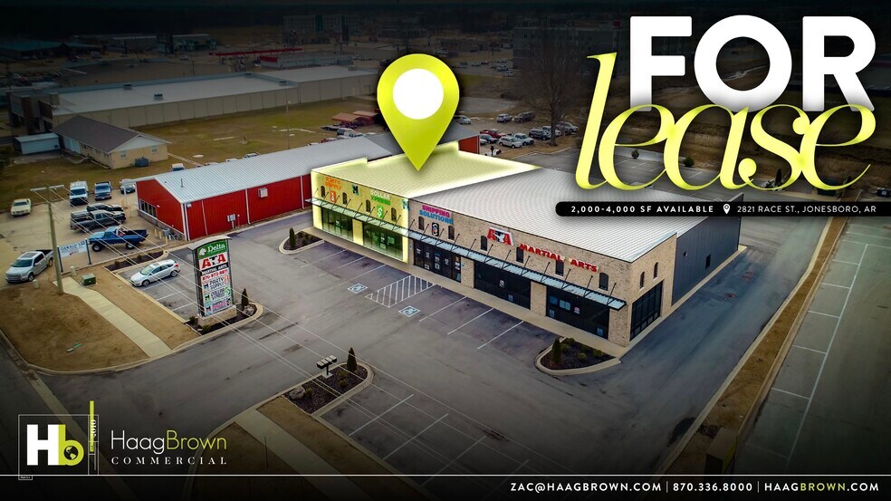 Primary Photo Of 2821 Race Street, Jonesboro Restaurant For Lease