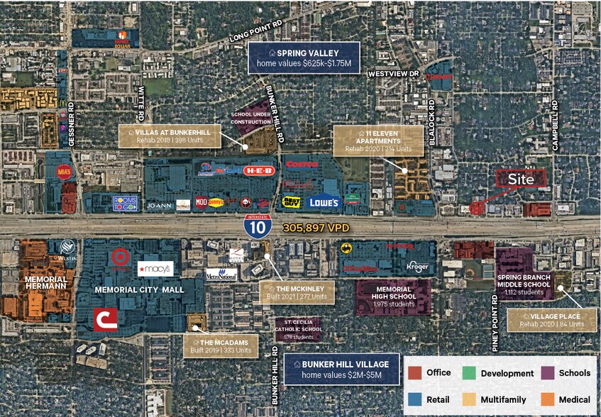 More Photos Of 9210 Katy Freeway, Houston Land For Sale