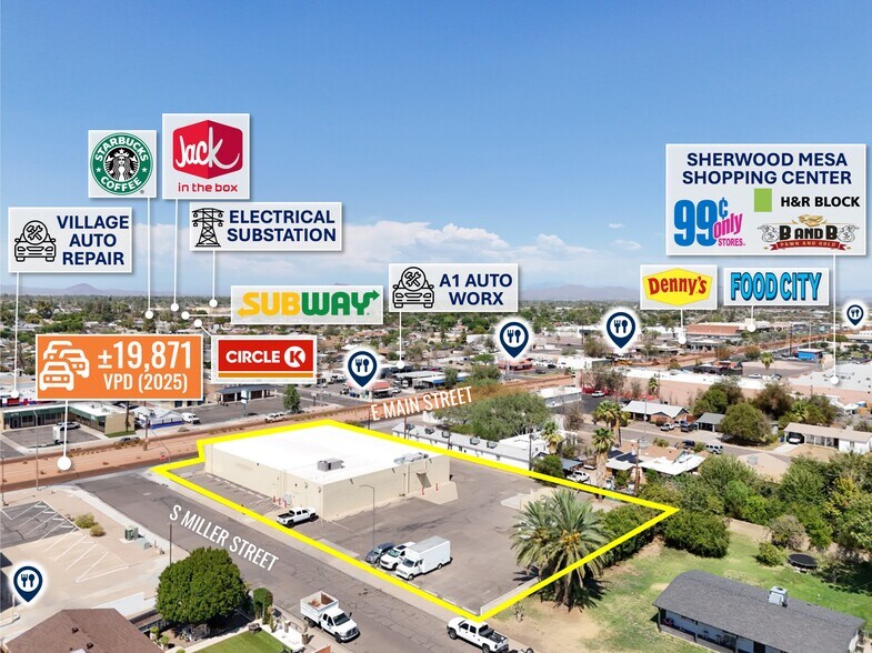 More Photos Of 1021-1025 E Main St, Mesa Freestanding For Lease