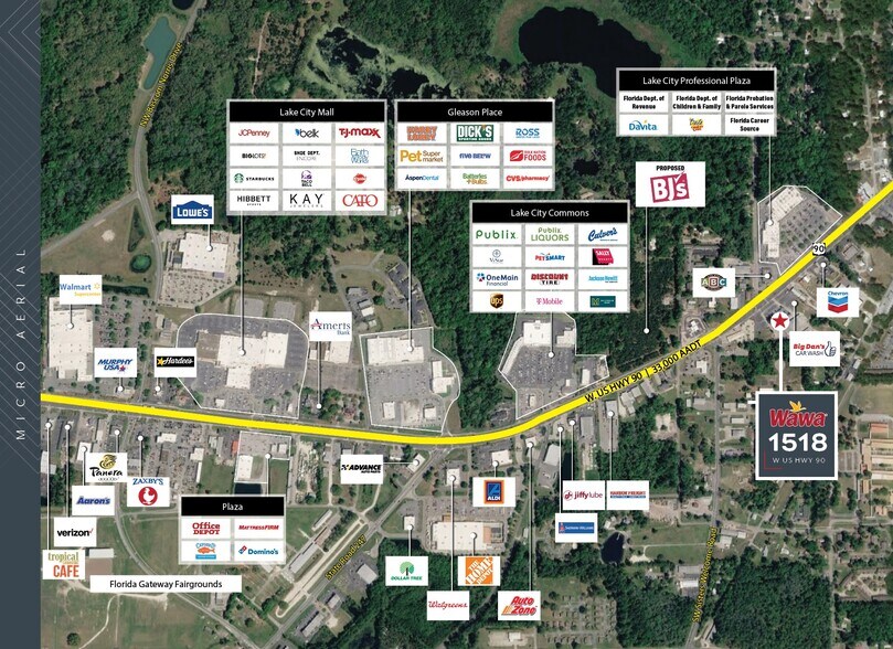 More Photos Of 1518 U.S. Highway 90, Lake City Freestanding For Sale