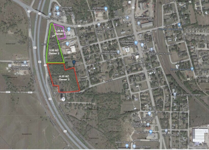 More Photos Of NE CORNER HWY 114 B.C. RHOME, Rhome Land For Sale