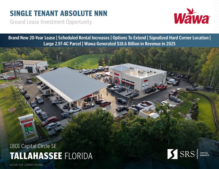 Primary Photo Of 1801 Capital Cir SE, Tallahassee Convenience Store For Sale