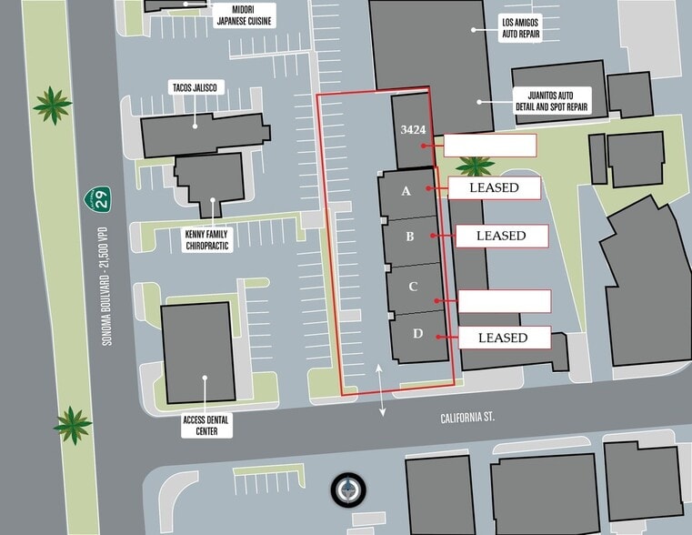 More Photos Of 3424 Sonoma Blvd, Vallejo Auto Repair For Lease