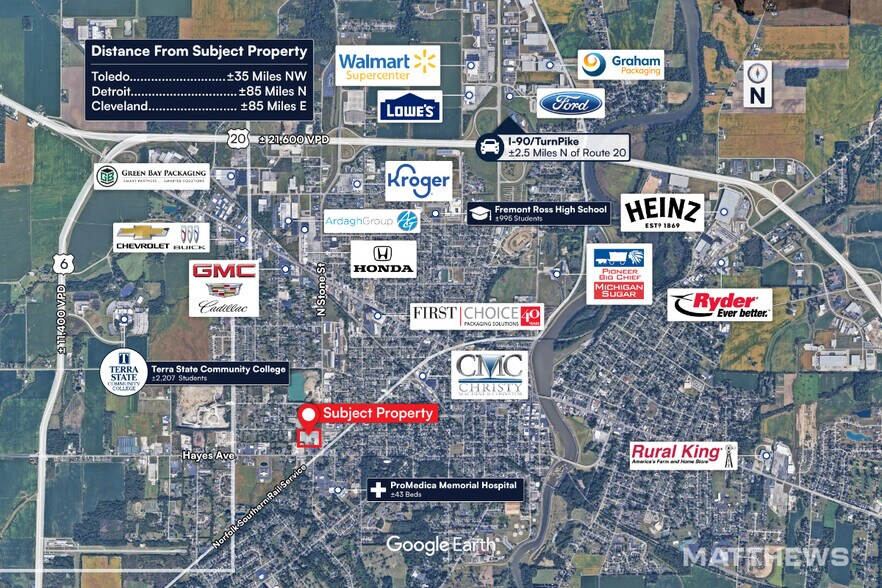 More Photos Of 400 S Stone St, Fremont Manufacturing For Sale