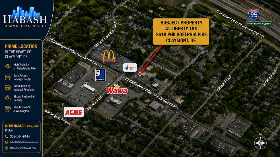 More Photos Of 2618 Philadelphia Pike, Claymont Office For Lease