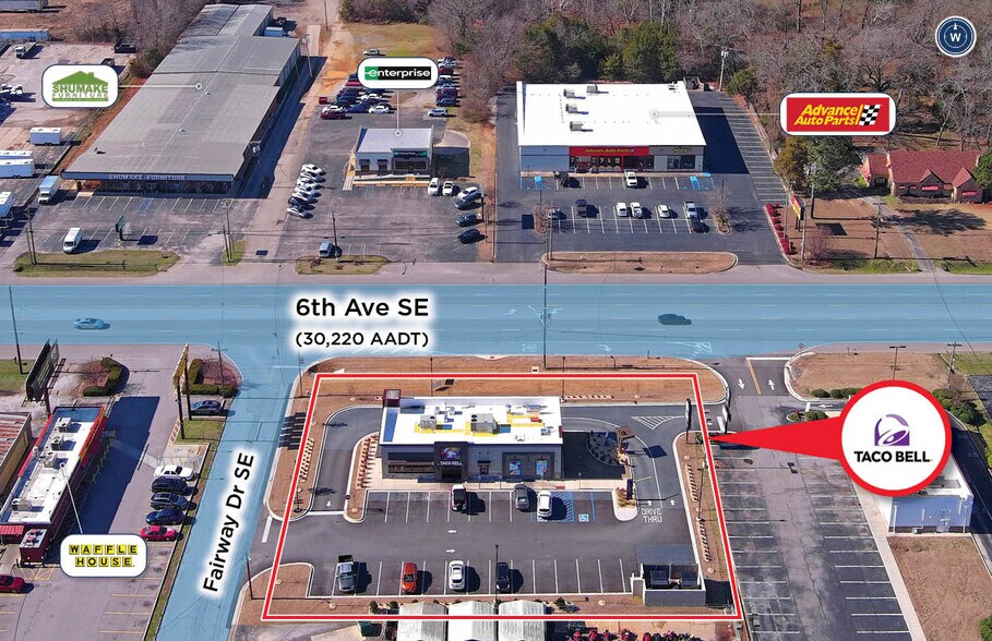 More Photos Of 2142 6th Ave SE, Decatur Fast Food For Sale