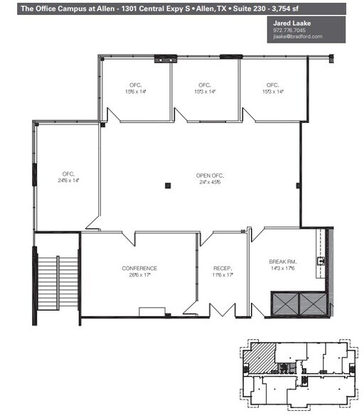 More Photos Of 1301 Central Expy S, Allen Office For Lease