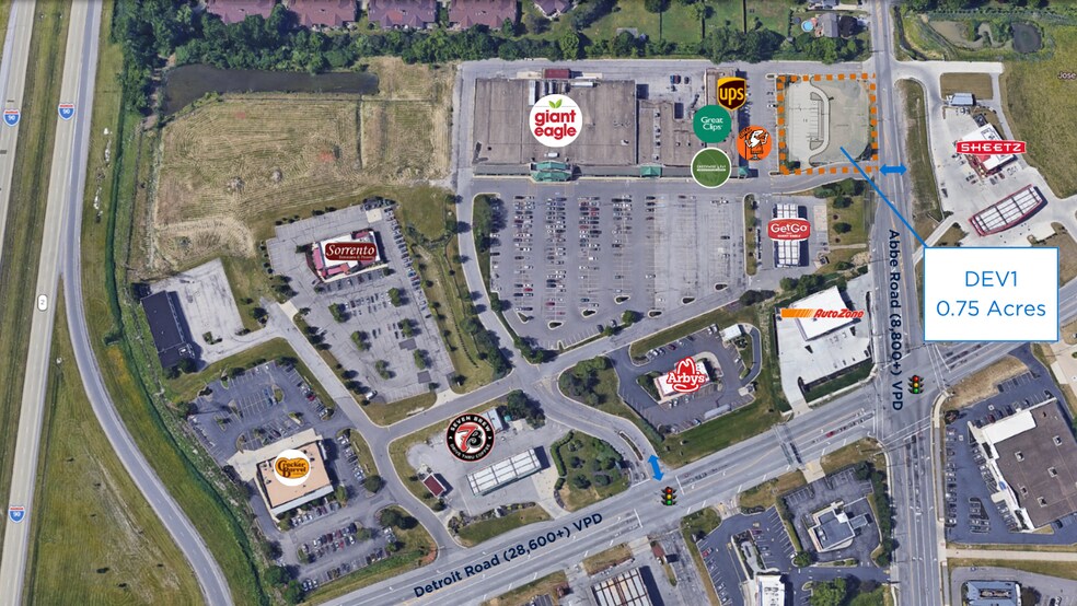 Primary Photo Of 4476 Abbe Road North, Sheffield Village General Retail For Lease