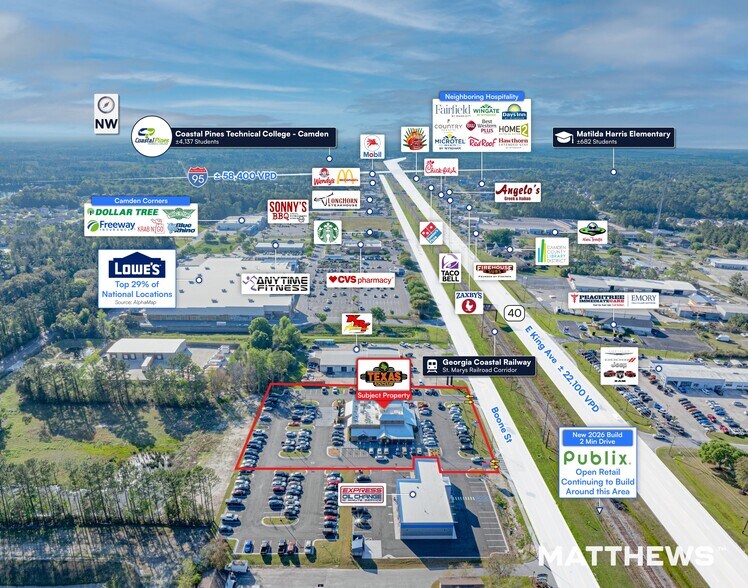 More Photos Of 1508 Boone St, Kingsland Restaurant For Sale