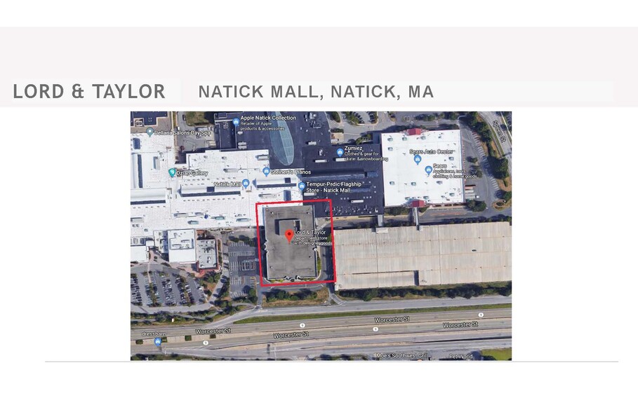 Primary Photo Of 1245 Worcester St, Natick Department Store For Lease