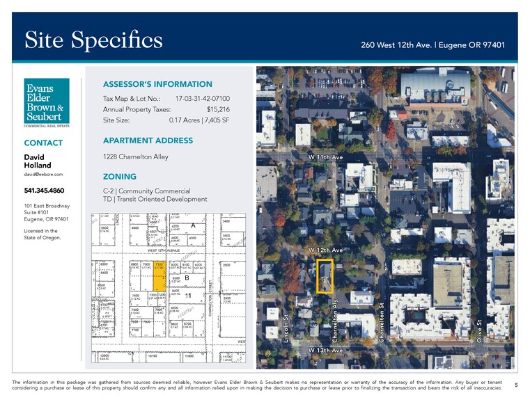 More Photos Of 260 W 12th Ave, Eugene Office For Sale