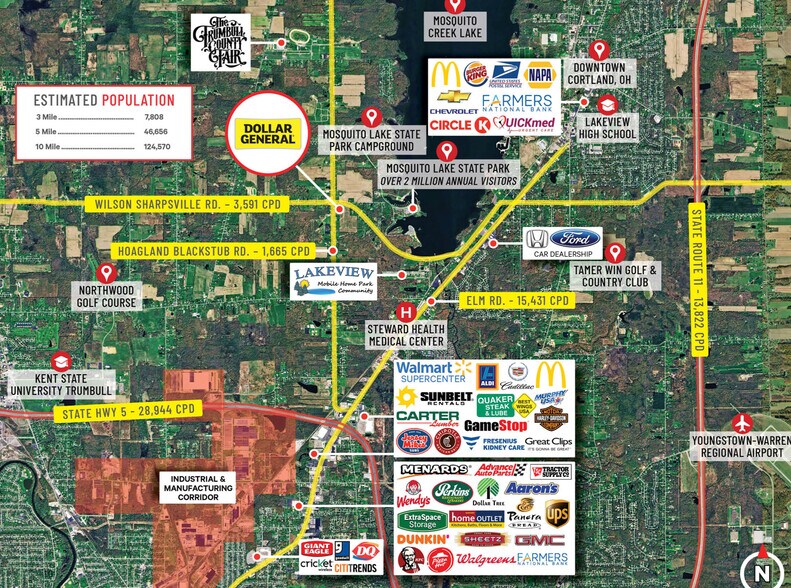 More Photos Of 3290 Hoagland Blackstub Rd, Cortland Freestanding For Sale