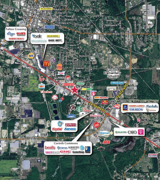 More Photos Of 1303 US-72, Corinth Land For Lease