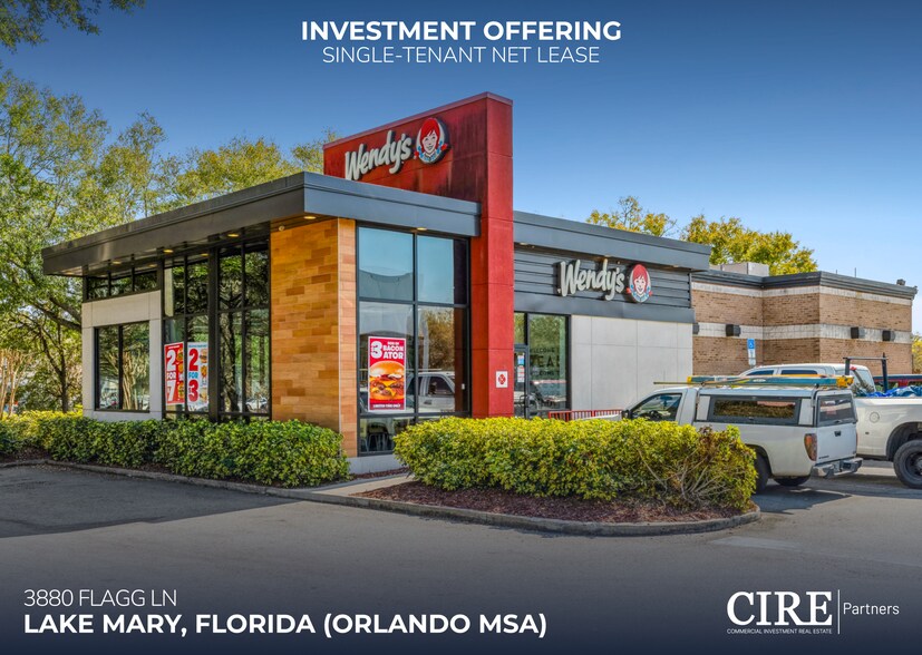 Primary Photo Of 3880 Flagg Ln, Lake Mary Fast Food For Sale