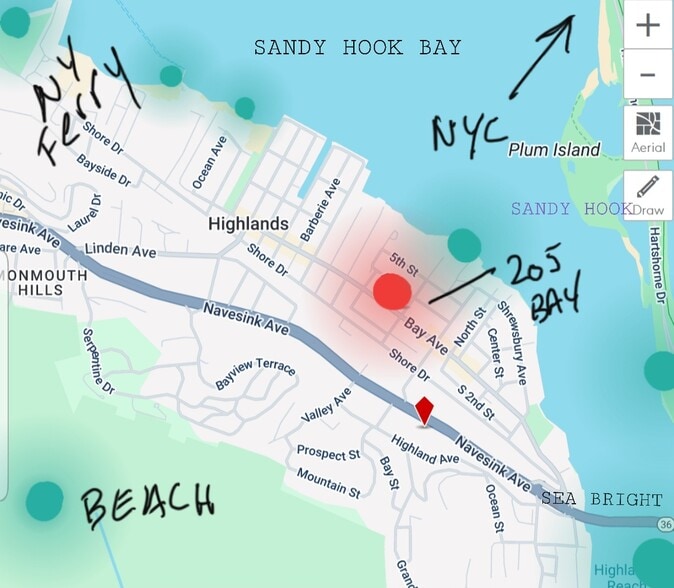 More Photos Of 205 Bay Ave, Highlands Office Residential For Sale