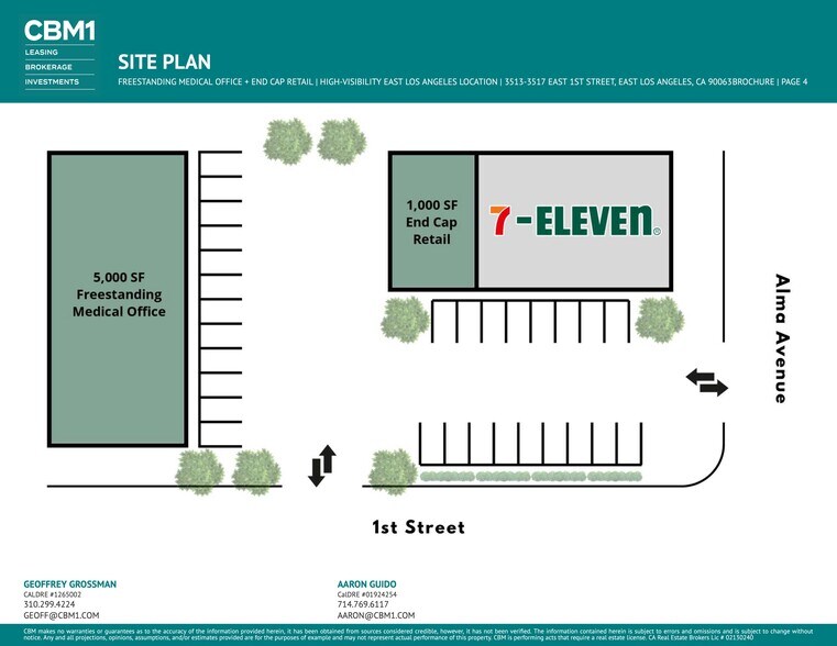 More Photos Of 3513-3517 E 1st St, Los Angeles Unknown For Lease