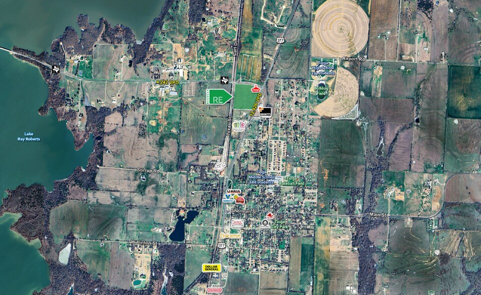 More Photos Of Hwy 377, Tioga Land For Lease