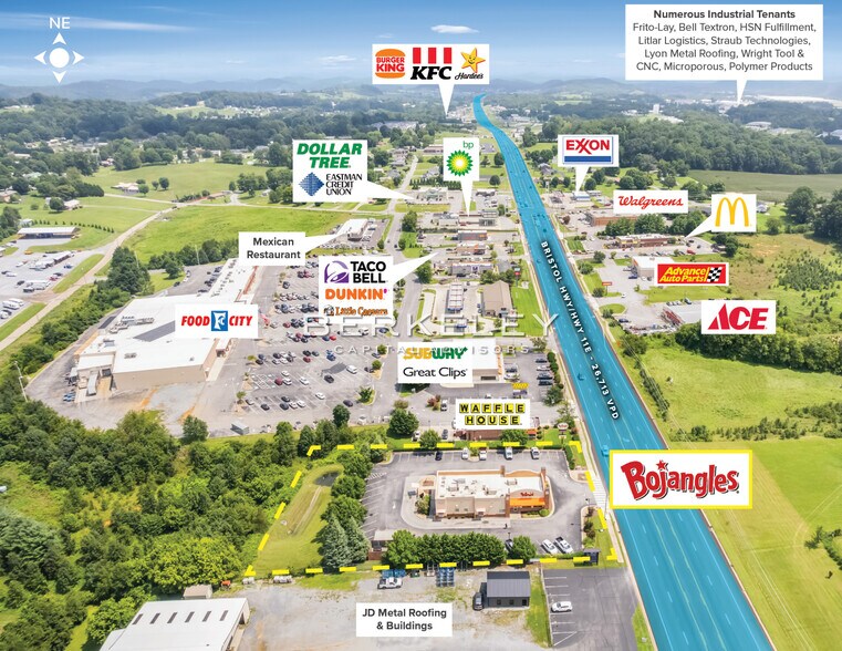 More Photos Of 6547 Highway 11 E, Piney Flats Restaurant For Sale