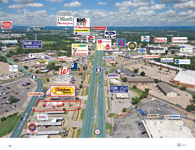 More Photos Of 1824 Texoma Pky, Sherman Fast Food For Sale