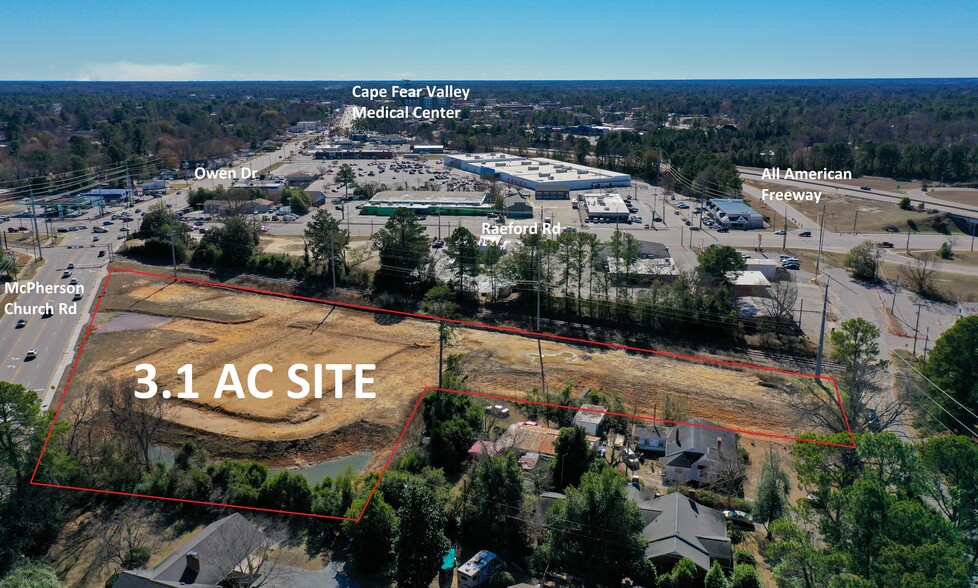 Primary Photo Of S. McPherson Church, Fayetteville Land For Sale