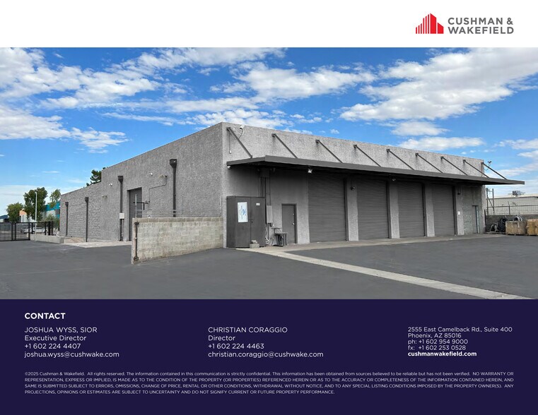 More Photos Of 4636 S 36th St, Phoenix Warehouse For Lease