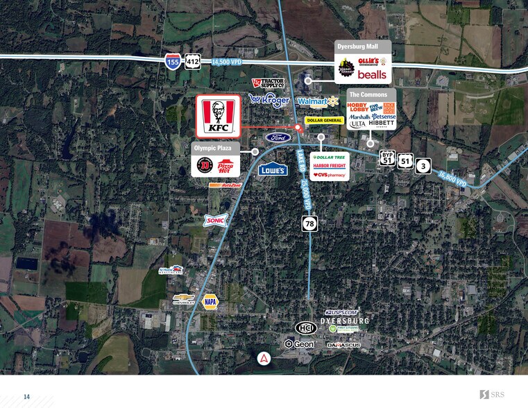 More Photos Of 2408 Lake Rd, Dyersburg Fast Food For Sale
