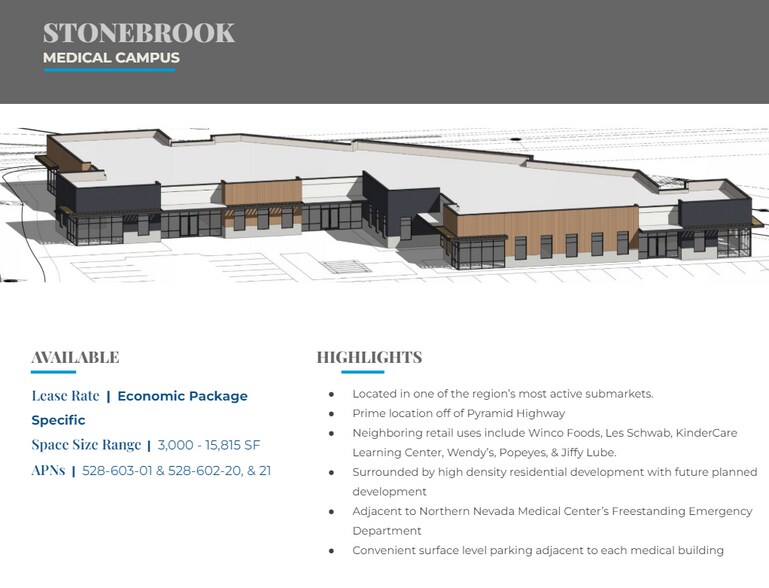 More Photos Of 7999 Tierra Del Sol Pkwy, Sparks Healthcare For Lease