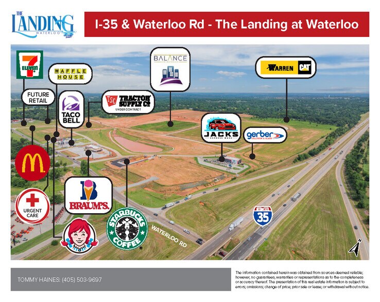 More Photos Of I-35 & Waterloo Rd, Edmond Land For Sale