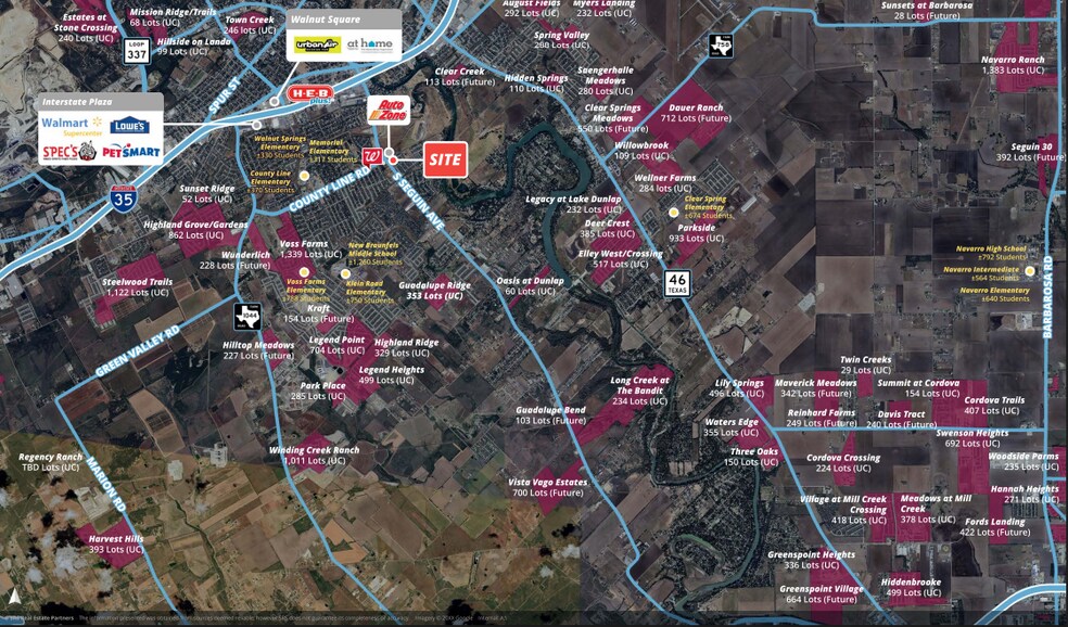 More Photos Of Pecan Crossing Pad Site, New Braunfels Land For Sale