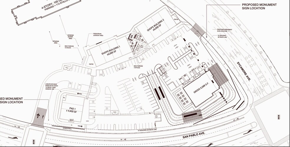 More Photos Of Sycamore & San Pablo Ave, Hercules Freestanding For Lease