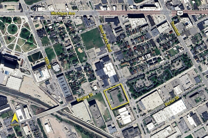 More Photos Of 1551 Rosa Parks Blvd, Detroit Warehouse For Lease