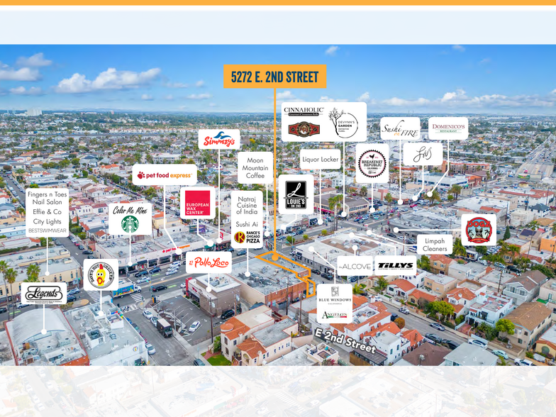 More Photos Of 5258-5272 E 2nd St, Long Beach Restaurant For Lease