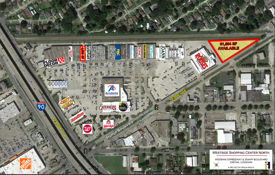 Primary Photo Of 1 West Side Shopping Center, Gretna Land For Lease