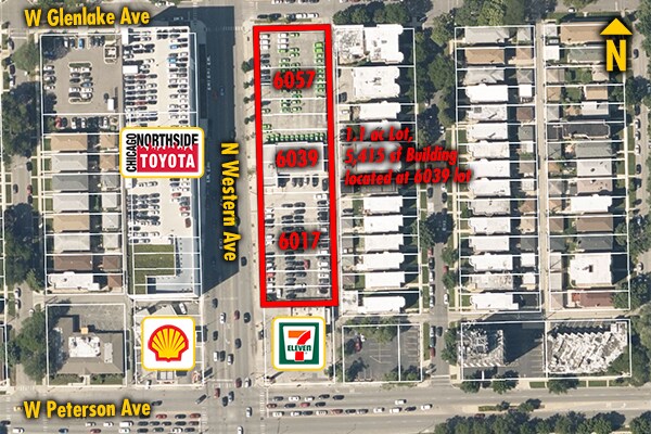 More Photos Of 6017-6057 N Western Ave, Chicago Auto Dealership For Sale
