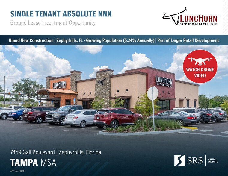 Primary Photo Of 7459 Gall Blvd, Zephyrhills Restaurant For Sale