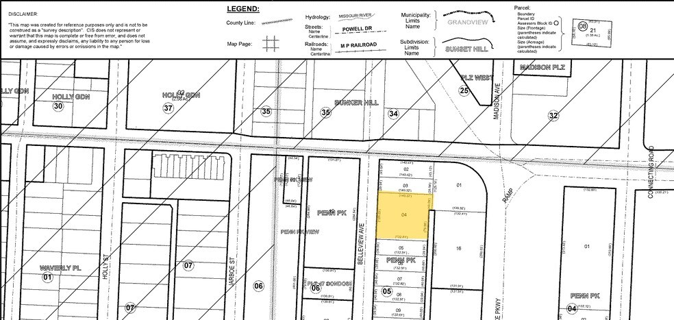 More Photos Of 4707 Belleview Ave, Kansas City Parking Lot For Sale
