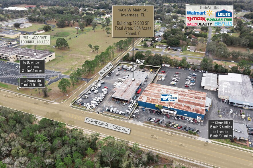 More Photos Of 1601 W Main St, Inverness Auto Dealership For Sale