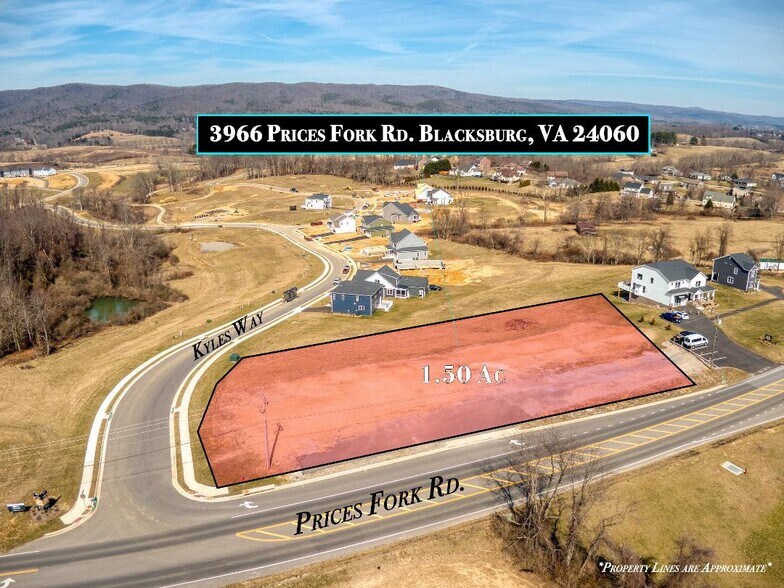 More Photos Of 3966 Prices Fork Rd, Blacksburg Land For Sale