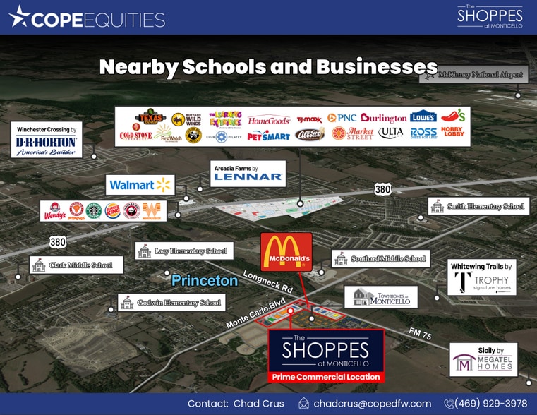 More Photos Of FM-75 (Longneck Rd.) & Monticello Drive, Texas, Princeton General Retail For Sale