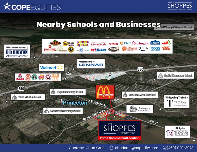 More Photos Of FM-75 (Longneck Rd.) & Monticello Drive, Texas, Princeton General Retail For Sale