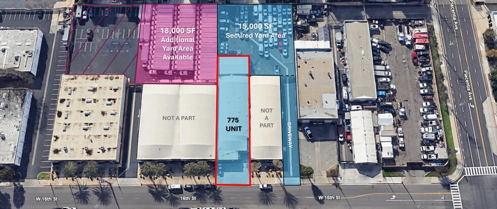 More Photos Of 765 W 16th St, Costa Mesa Land For Lease