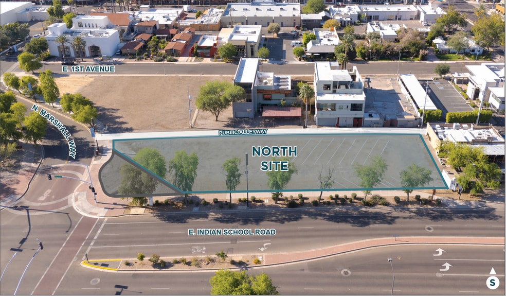Primary Photo Of Indian School Rd @ Marshall Way, Scottsdale Land For Sale