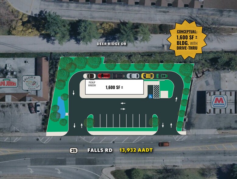 More Photos Of 4531 Falls rd, Baltimore Land For Lease