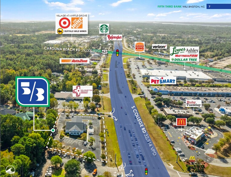 More Photos Of 5201 S College Rd, Wilmington Bank For Sale