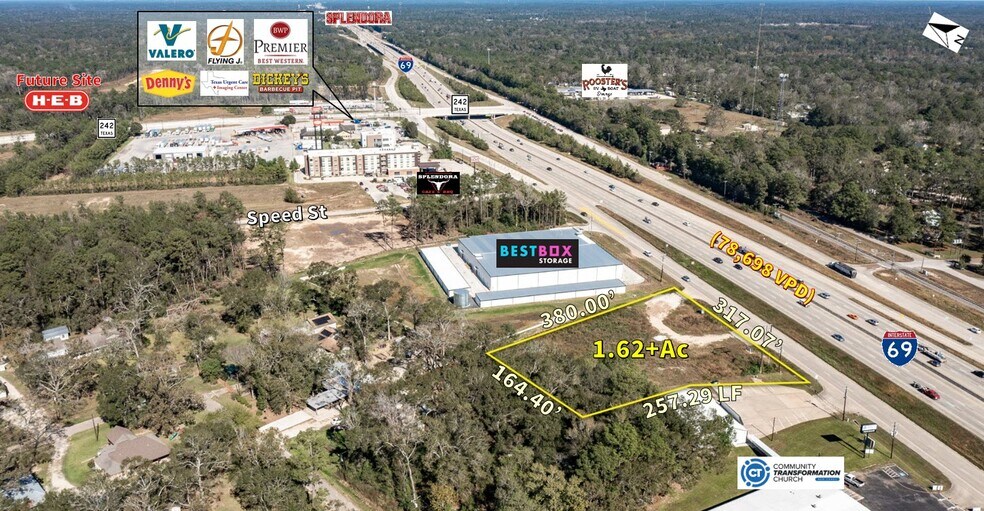 More Photos Of 17722 Us-59 N, New Caney Land For Sale