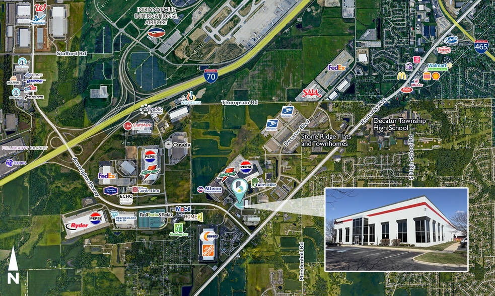 More Photos Of 5905 Decatur Blvd, Indianapolis Warehouse For Sale