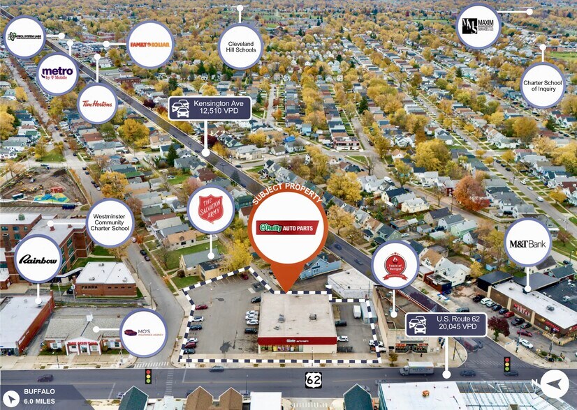 More Photos Of 3079 Bailey Ave, Buffalo Freestanding For Sale