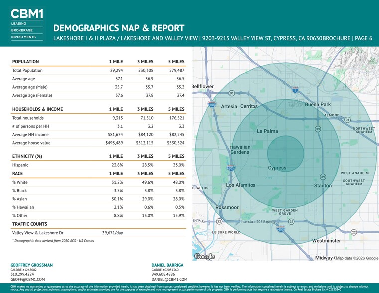 More Photos Of 9203-9215 Valley View St, Cypress Unknown For Lease