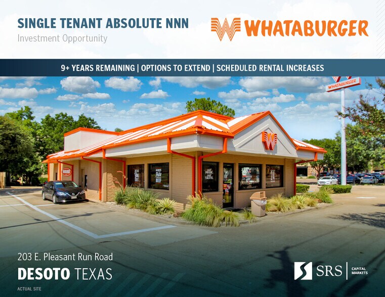 Primary Photo Of 203 E Pleasant Run Rd, DeSoto Fast Food For Sale